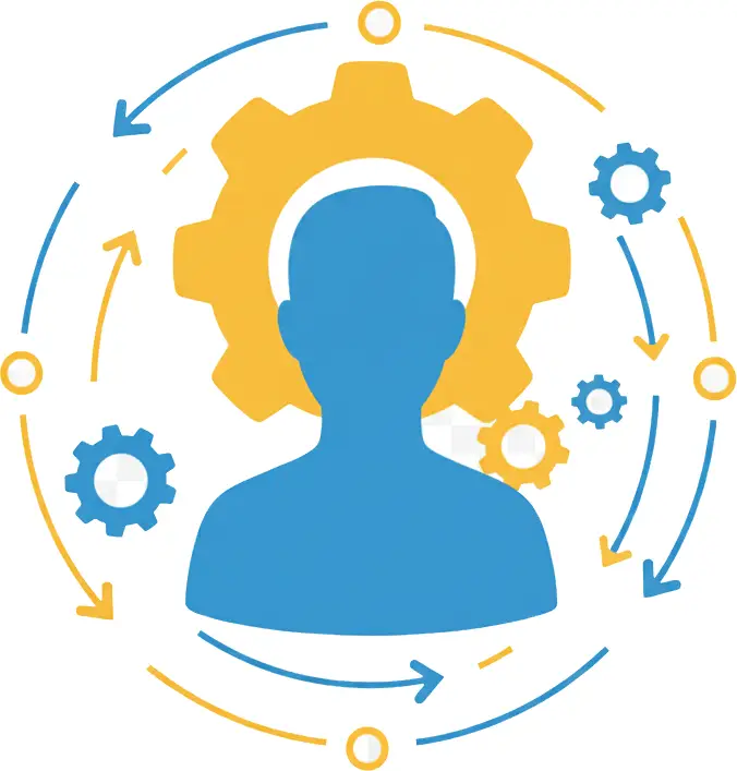 Líder de equipo networker usando las herramientas de prospección de Plan de Acción.